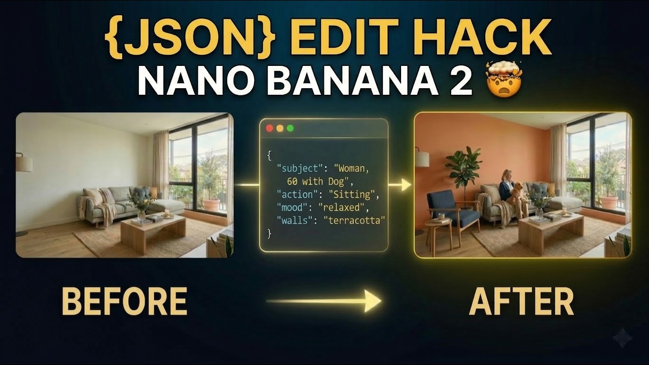 Полный контроль над редактированием изображений с помощью ИИ и JSON-запросов 🤯 Редактирование фот...