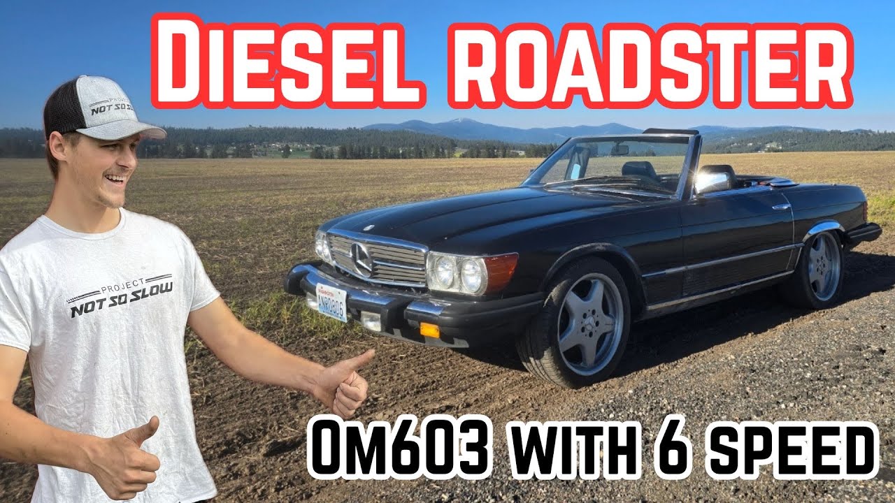 Построить ДИЗЕЛЬНЫЙ СПОРТИВНЫЙ АВТОМОБИЛЬ Mercedes не удалось (TURBO OM603 в SL380)