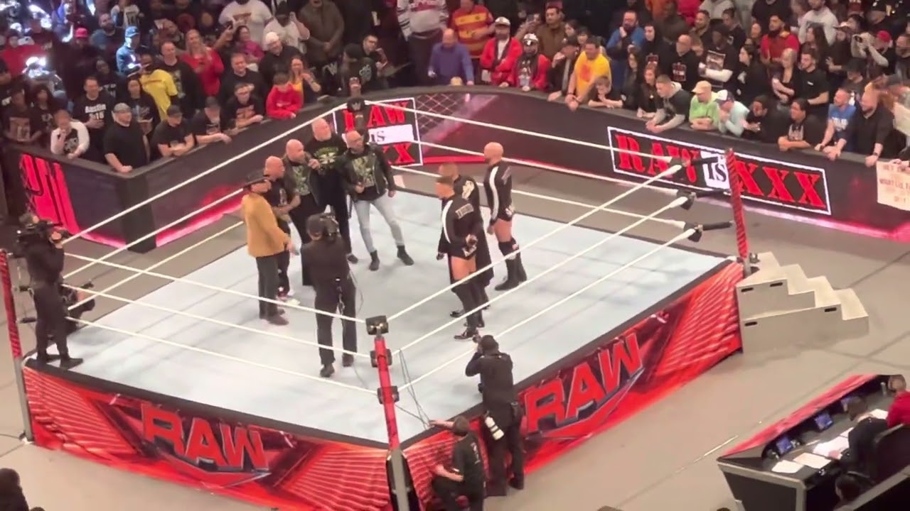 DX/Kurt Angle entrance & segment w/ Imperium live - Raw 30 1/23/2023