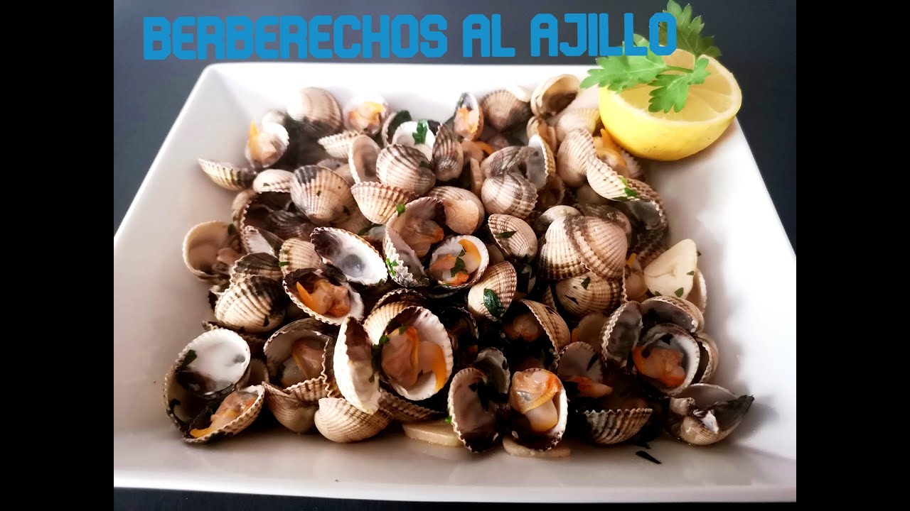 Berberechos al Ajillo, el aperitivo perfecto #recetasdemarisco #recetasdepescado #aperitivos #242