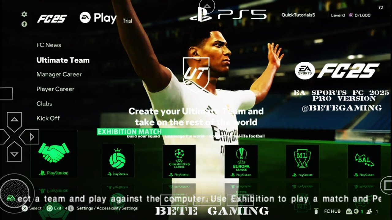 FIFA 2026 PPSSPP ORIGINAL ANDROID OFFLINE 4K CAMERA EA FC26 PPSSPP HD GRAPNICS NEW KITS É TRANSFER