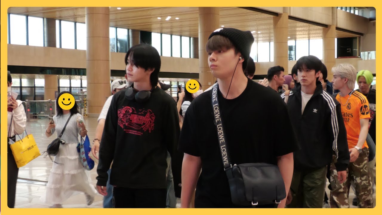 240829 #JO1 #제이오원 #ジェイオーワン Gimpo Airport Departure FANCAM