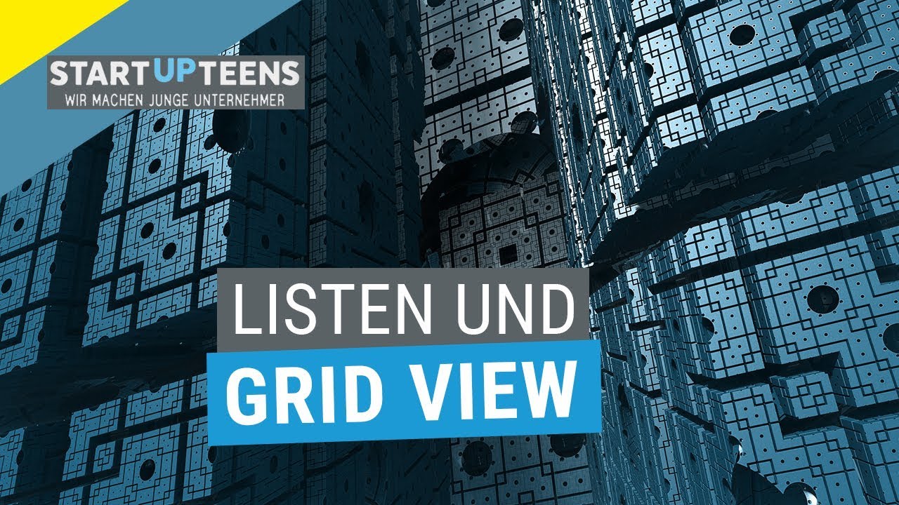 Listview und Gridview - Content dynamisch generieren! (Flutter Tutorial #9)