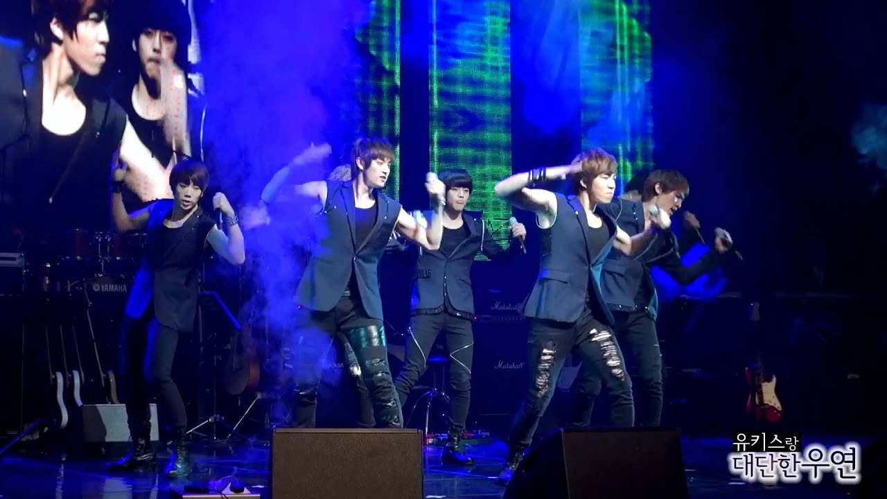 111105 한림연예예술고등학교(동호네) 축제 유키스 U-KISS NEVERLAND