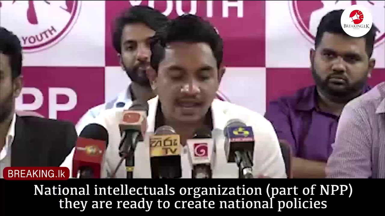 National intellectuals organization (part of NPP) they are ready to create national policies