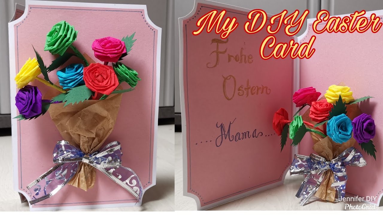 My DIY Easter Card | Flower Buffet | Tutorial