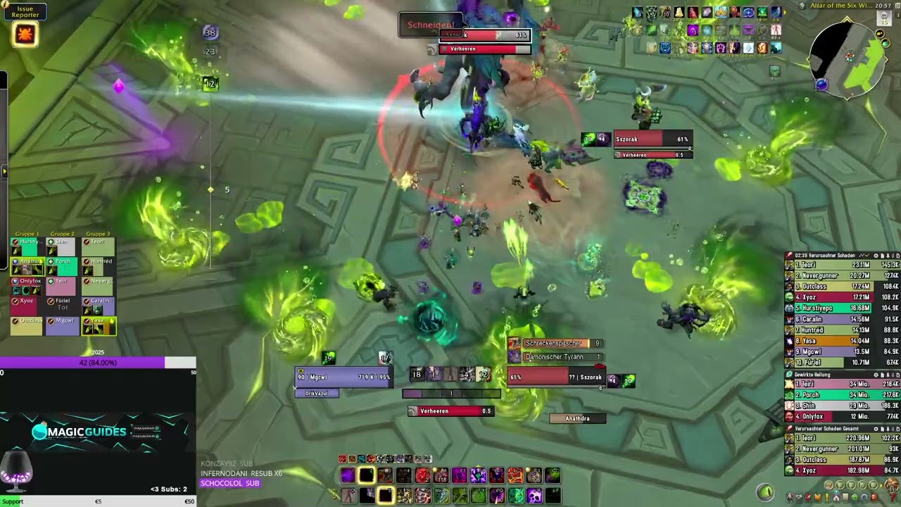 Sszorak (Heroic) | PTR Raid Test | The Venomous Abyss | Boss 5/8