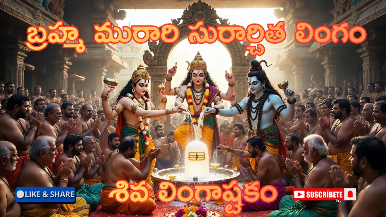 ఆది శంకరాచార్యులచే రచించబడిన లింగాష్టకము Lingasthakam, composed by Adi Shankaracharya