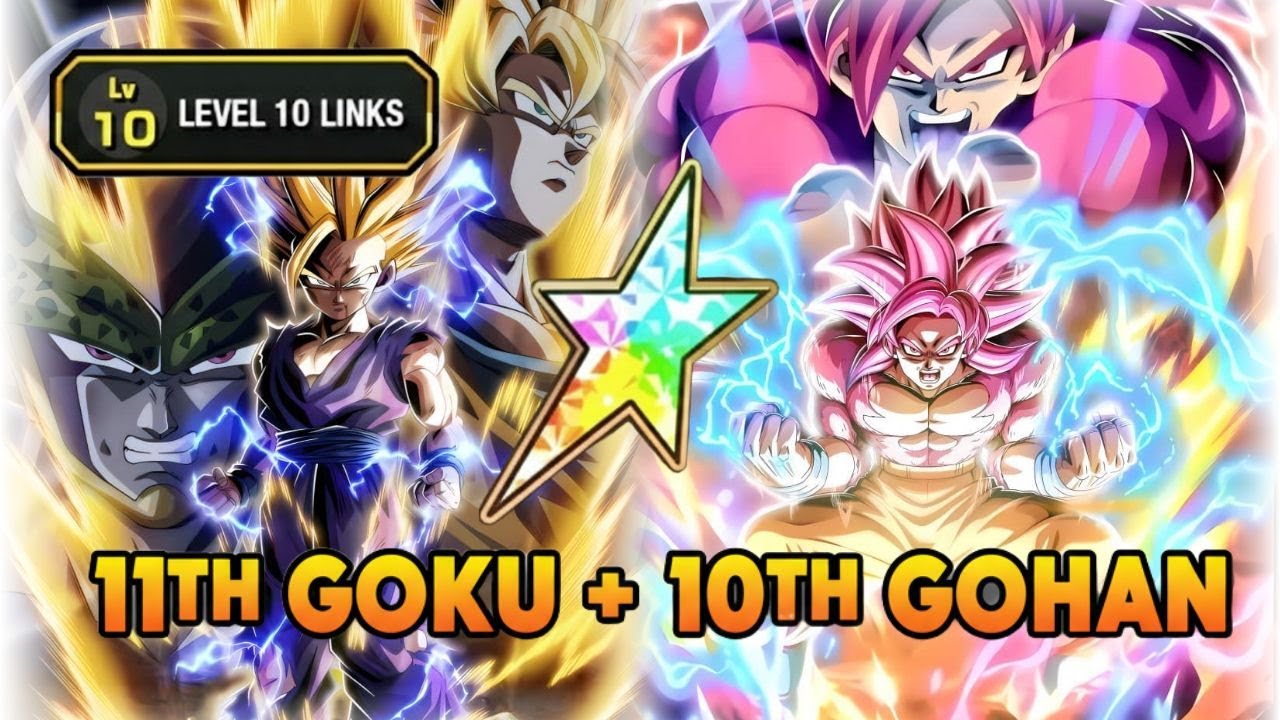 [Dragon Ball Z Dokkan Battle] 10th Gohan, Goku Family Party TEAM COMBACK!