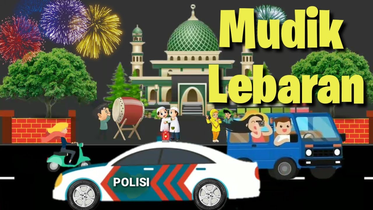 Animasi malam takbiran dan mudik idul Fitri#Captenaji