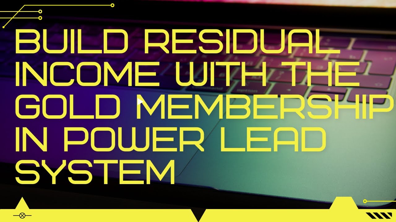 Build Residual Income With The Gold Membership In Power Lead System| Make Money Online| Work At Home
