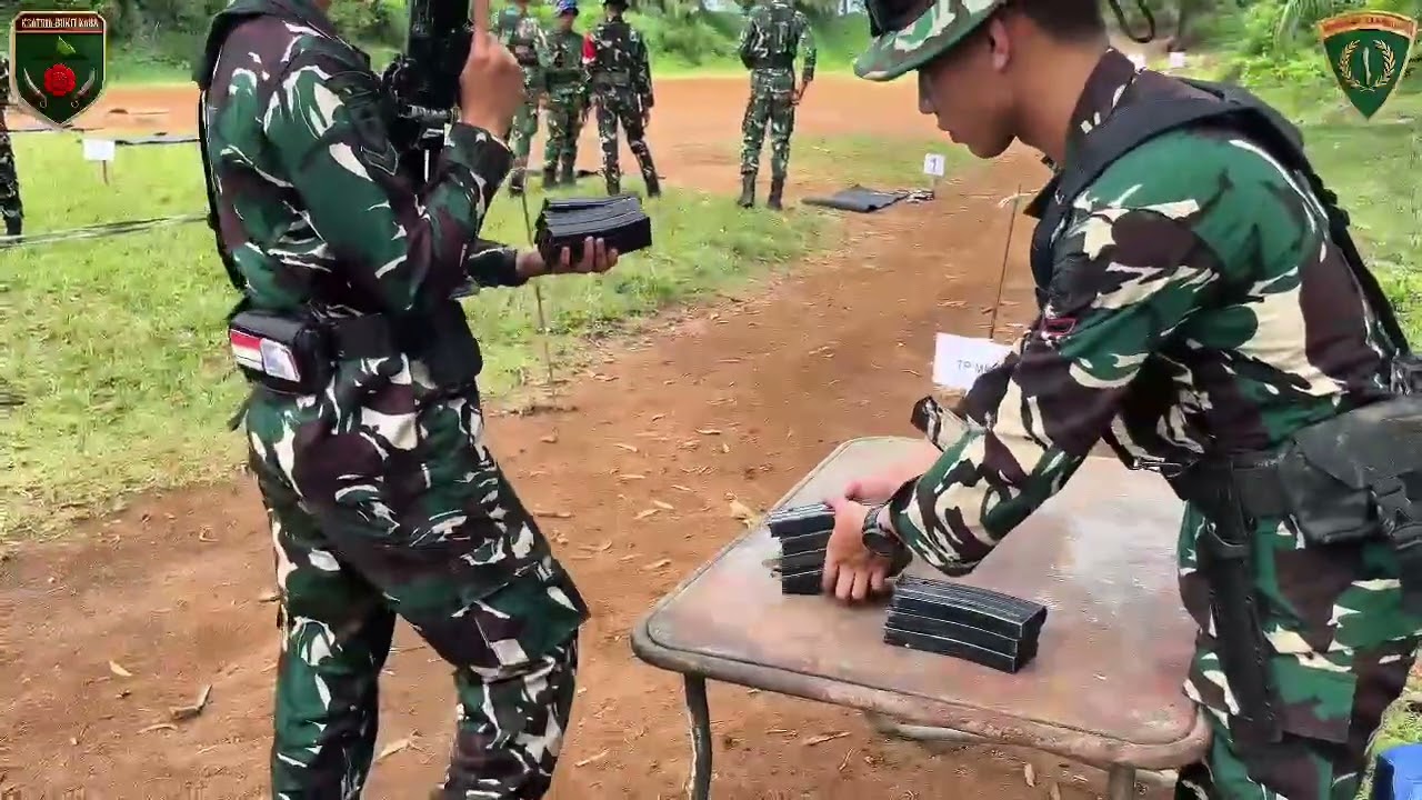 Latihan menembak reaksi lanjutan seri 1