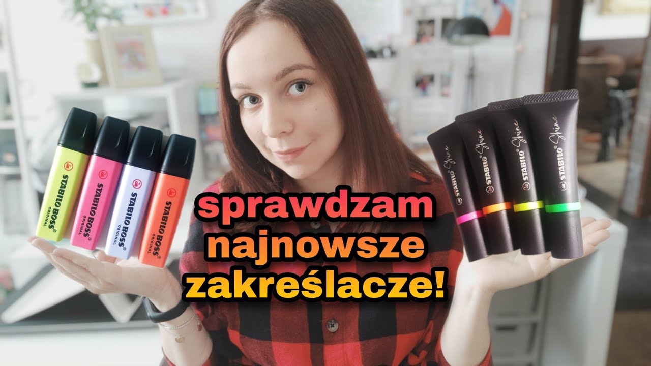 TESTUJĘ NAJNOWSZE KOLORY ZAKREŚLACZY STABILO! 😍