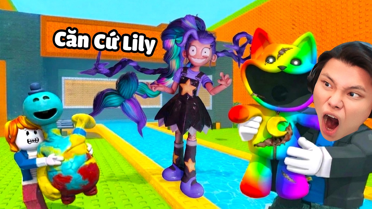 [ROBLOX] JayGray Cứu Poppy Playtime Chapter 5 Khỏi Căn Cứ Lily Lovebraids💜😜Thử Thách Trộm Prototype