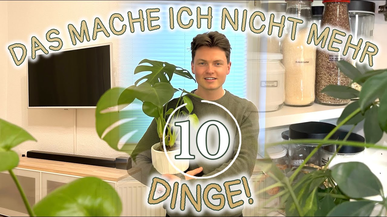 10 Dinge, die ich als Minimalist nicht mehr mache