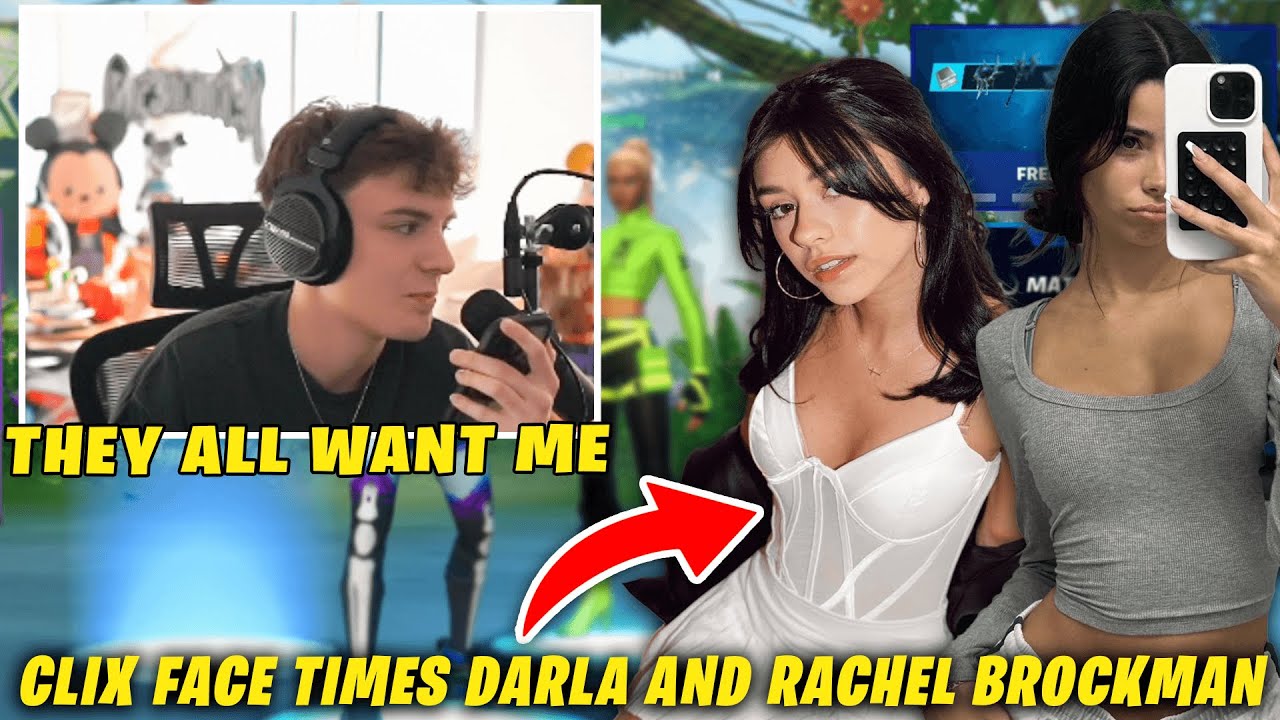 Clix Face Times Darla and Asks if she Want's to be In A Relationship But Then Rachel Brockman Called