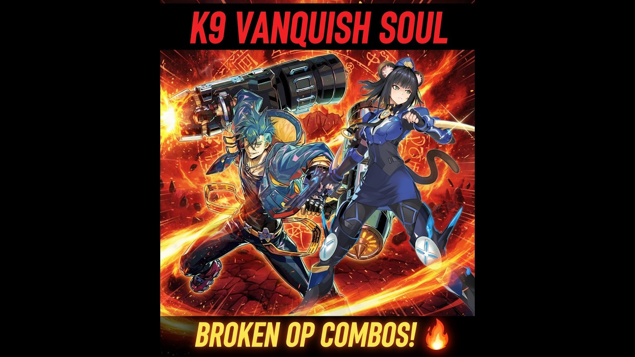 K9 Vanquish Soul Goes CRAZY 🔥 | Yu-Gi-Oh! Master Duel Ranked Replays