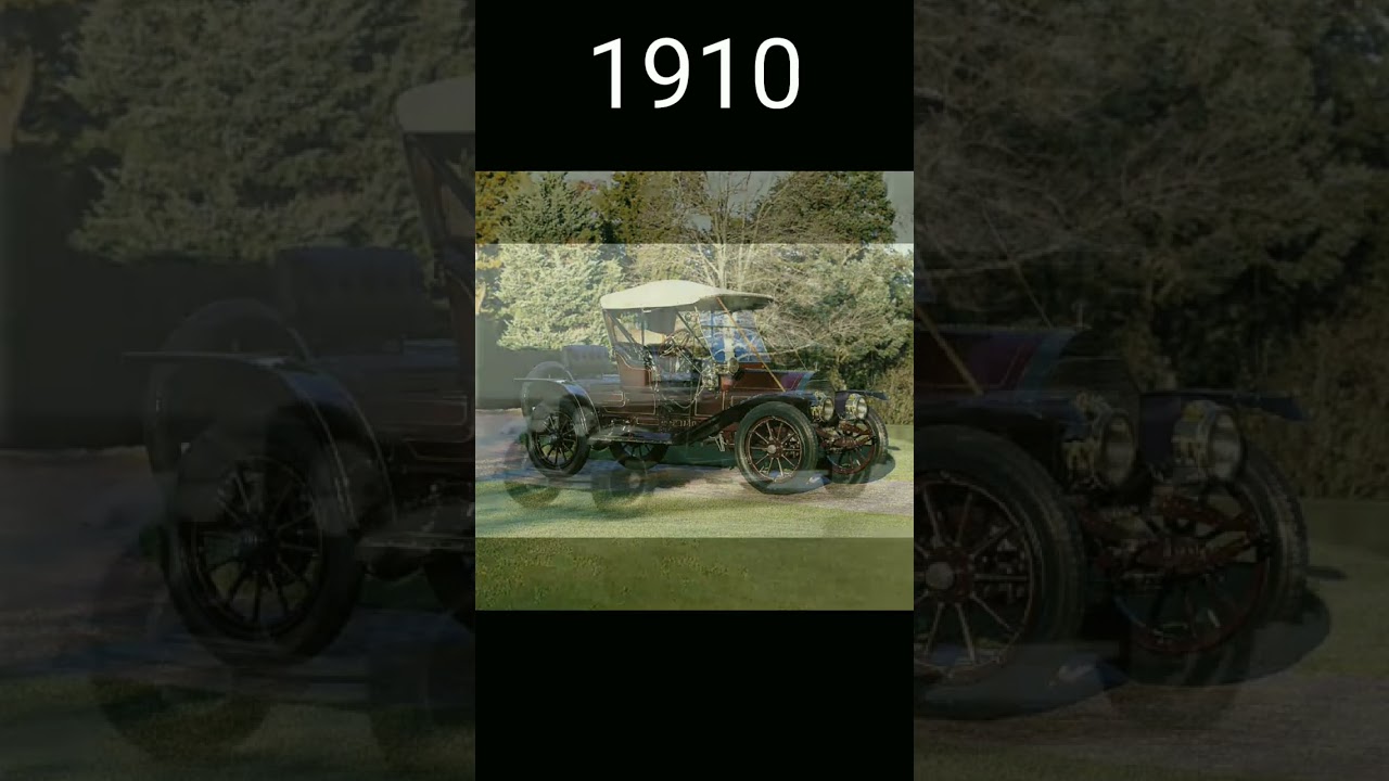 Evolution of cadillac 1902 to 1950 |part 1 #shorts