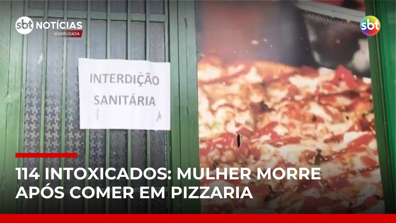 Intoxicação alimentar em pizza deixa mulher morta e mais de 100 atendidos na Paraíba | #SBTNotícias