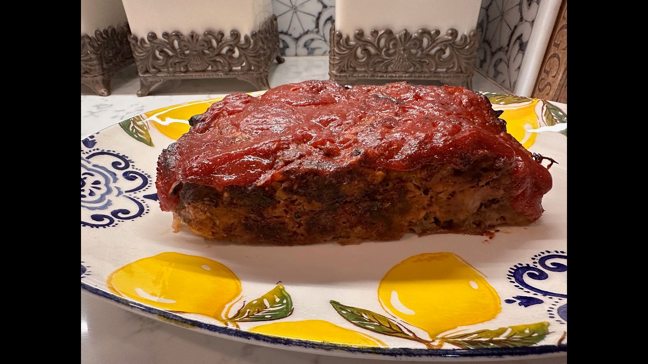 Mom's BBQ Meatloaf