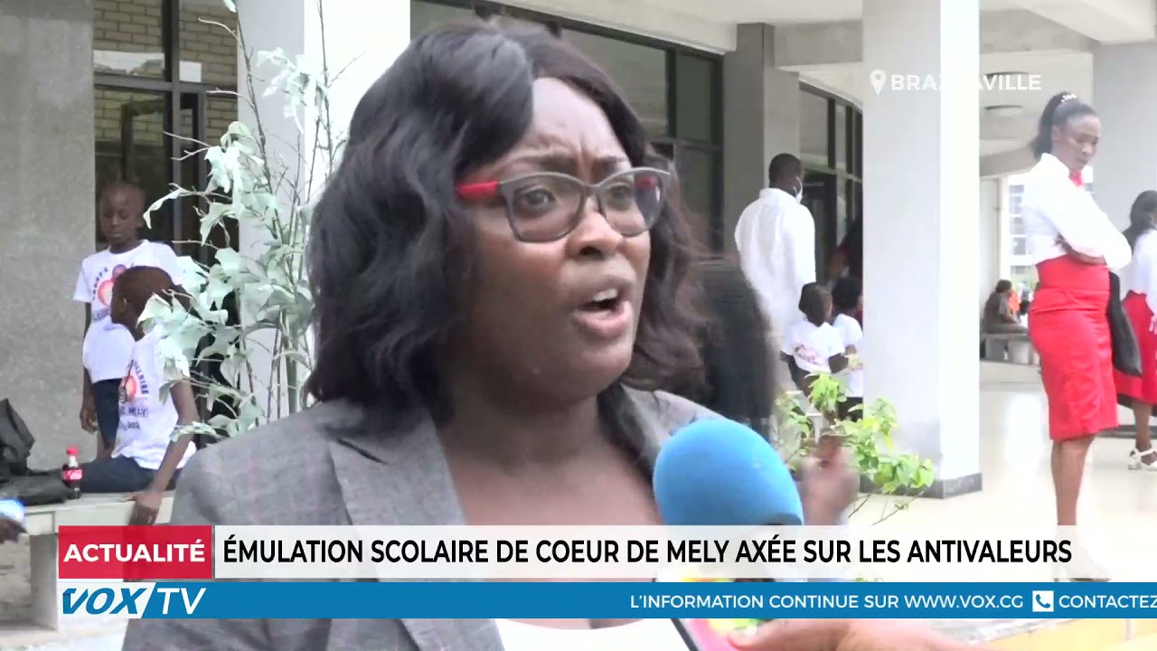 Émulation scolaire de Cœur de Mely axée sur les antivaleurs