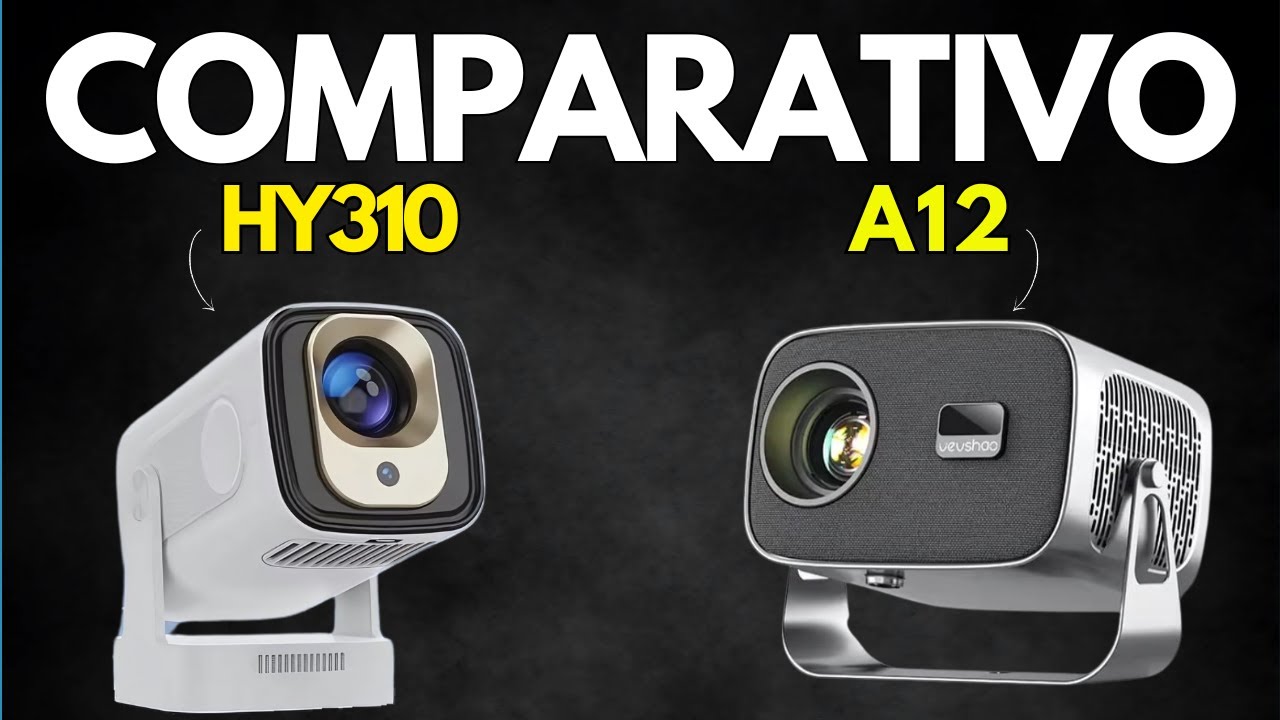COMPARATIVO | PROJETOR MAGCUBIC HY310 vs VEVSHAO A12: Qual Projetor Leva a Melhor?