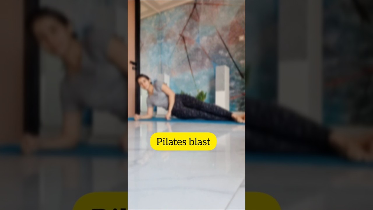 #MindfulMovement #PilatesFlow #YogaWithRoshni #SmilingSouls #ConsistencyChallenge #corestrength