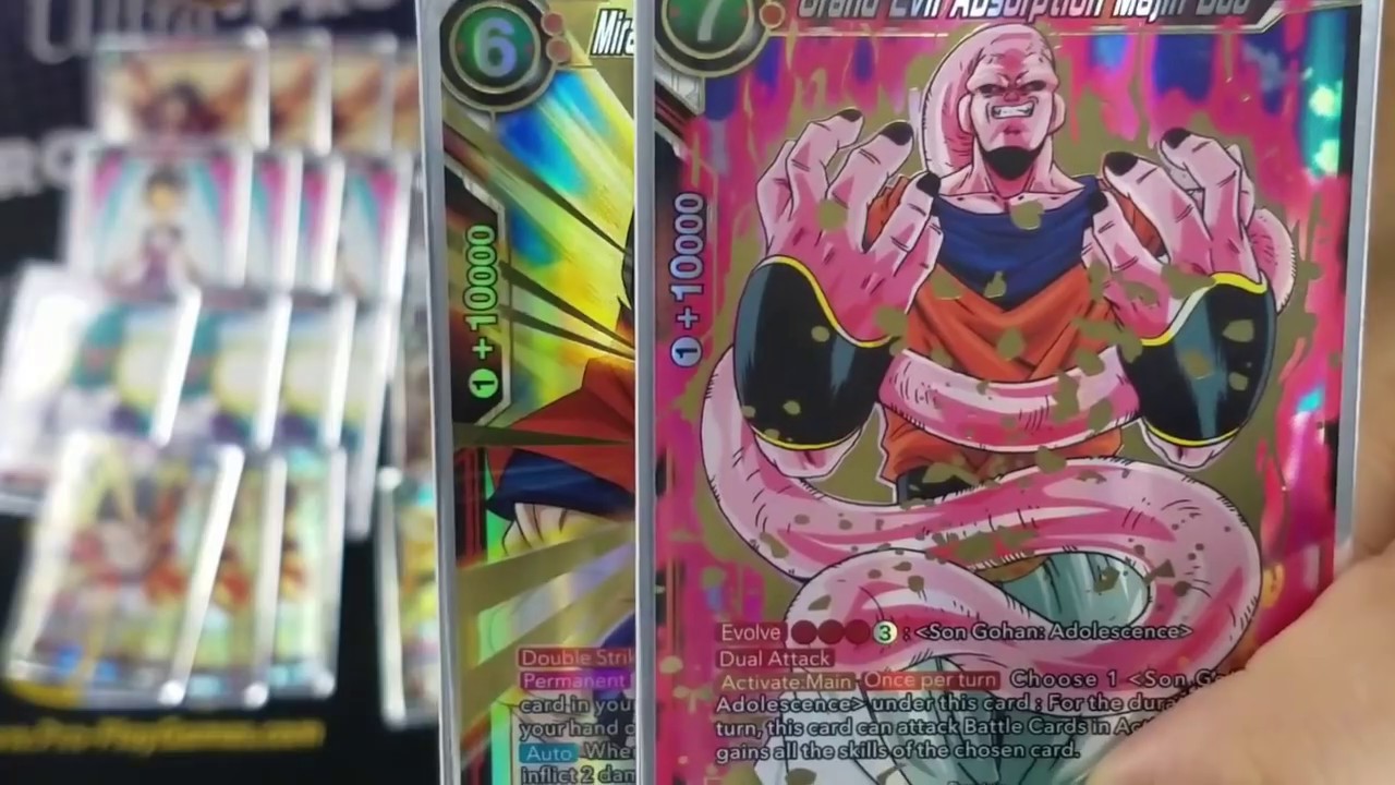DBS Majin Vegeta and Grand Evil Majin Buu Deck Profile!