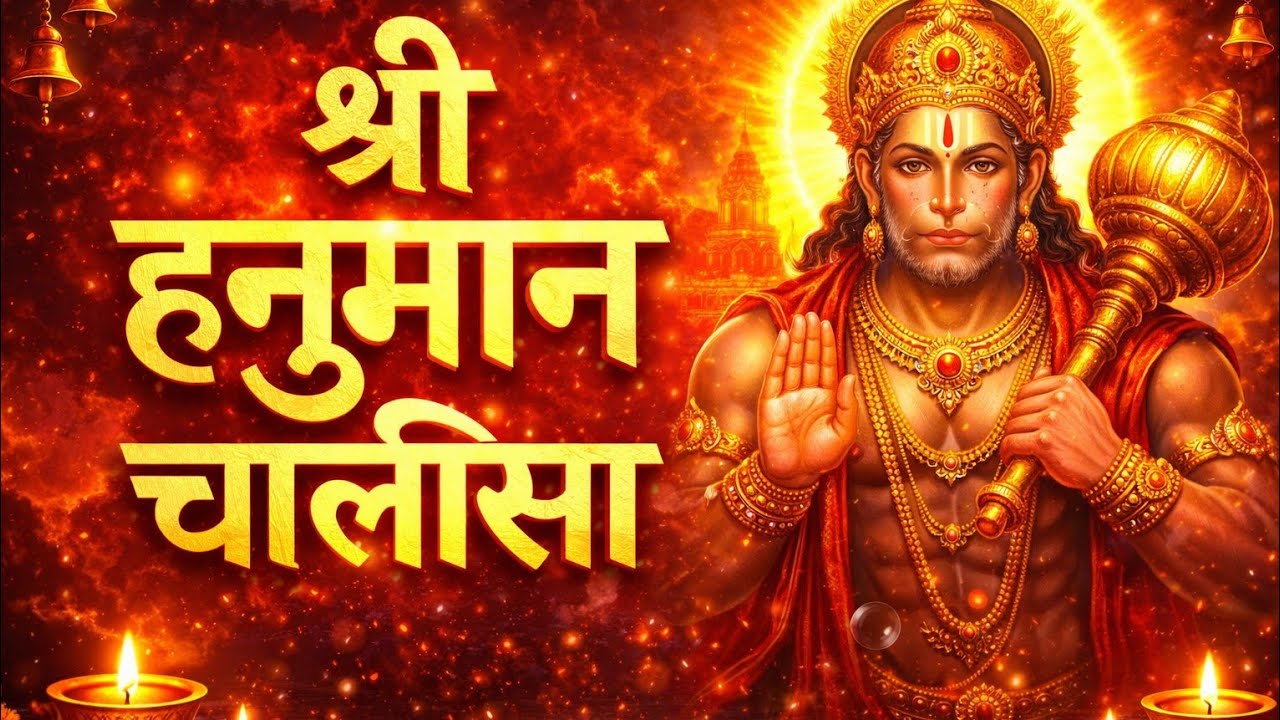 श्री हनुमान चालीसा – नव रूपांतर | Fast Powerful Hanuman Chalisa | Hanuman Stuti