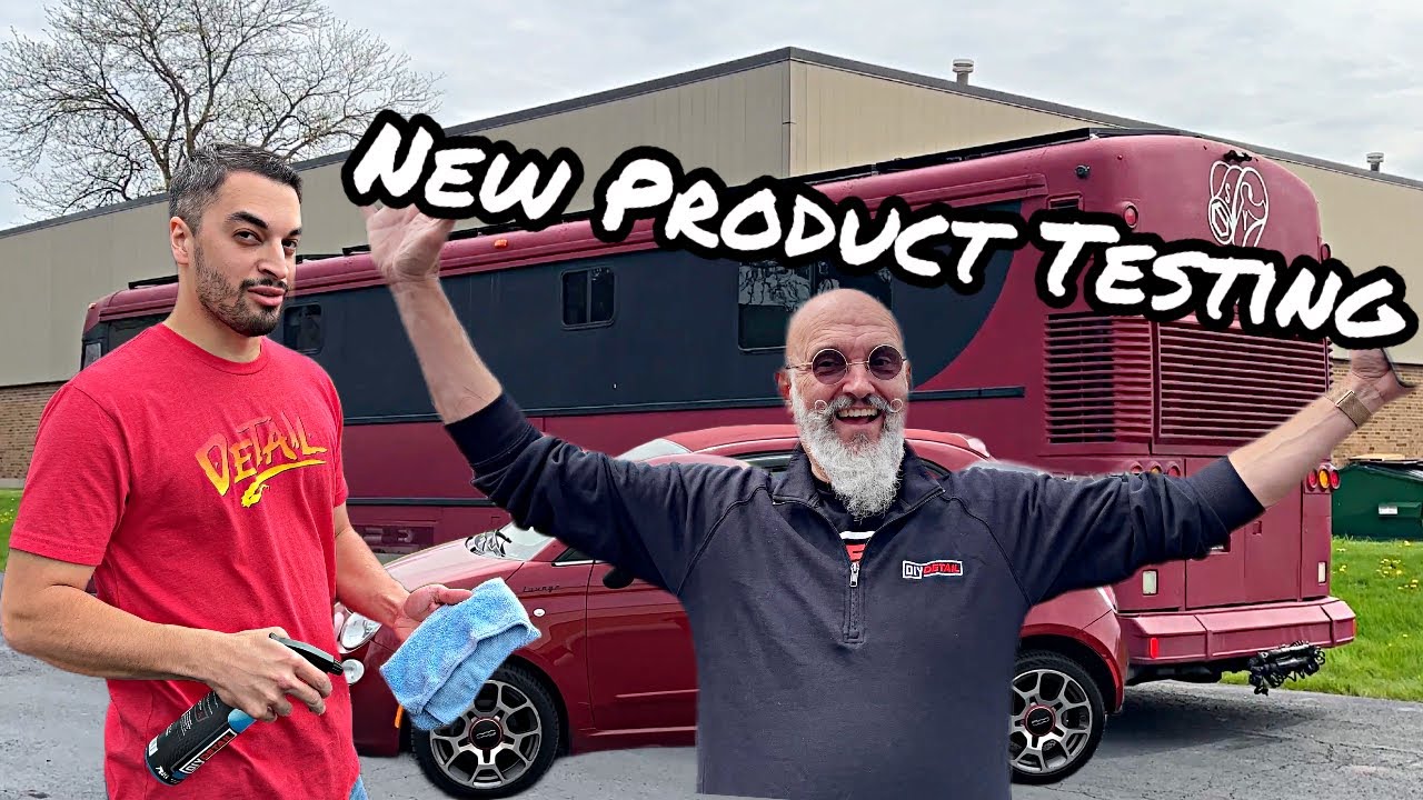 Yvan Lacroix and I Test a New Waterless Wash in The Parking Lot!