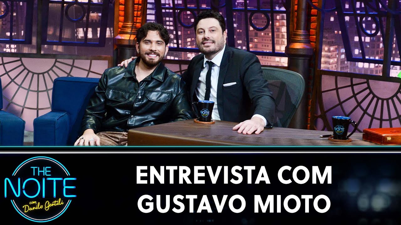 Entrevista com o cantor Gustavo Mioto | The Noite (19/02/25)