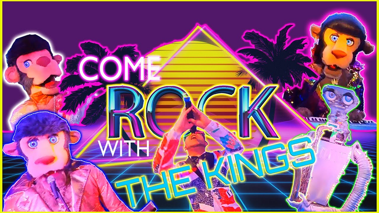 🎶 Come Rock with The Kings - Dancing Robot Animatronics