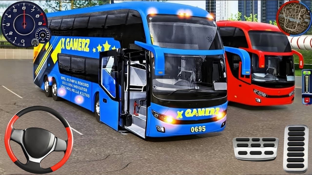 💥 Uphill Offroad Bus Driving Simulator - Android Gameplay