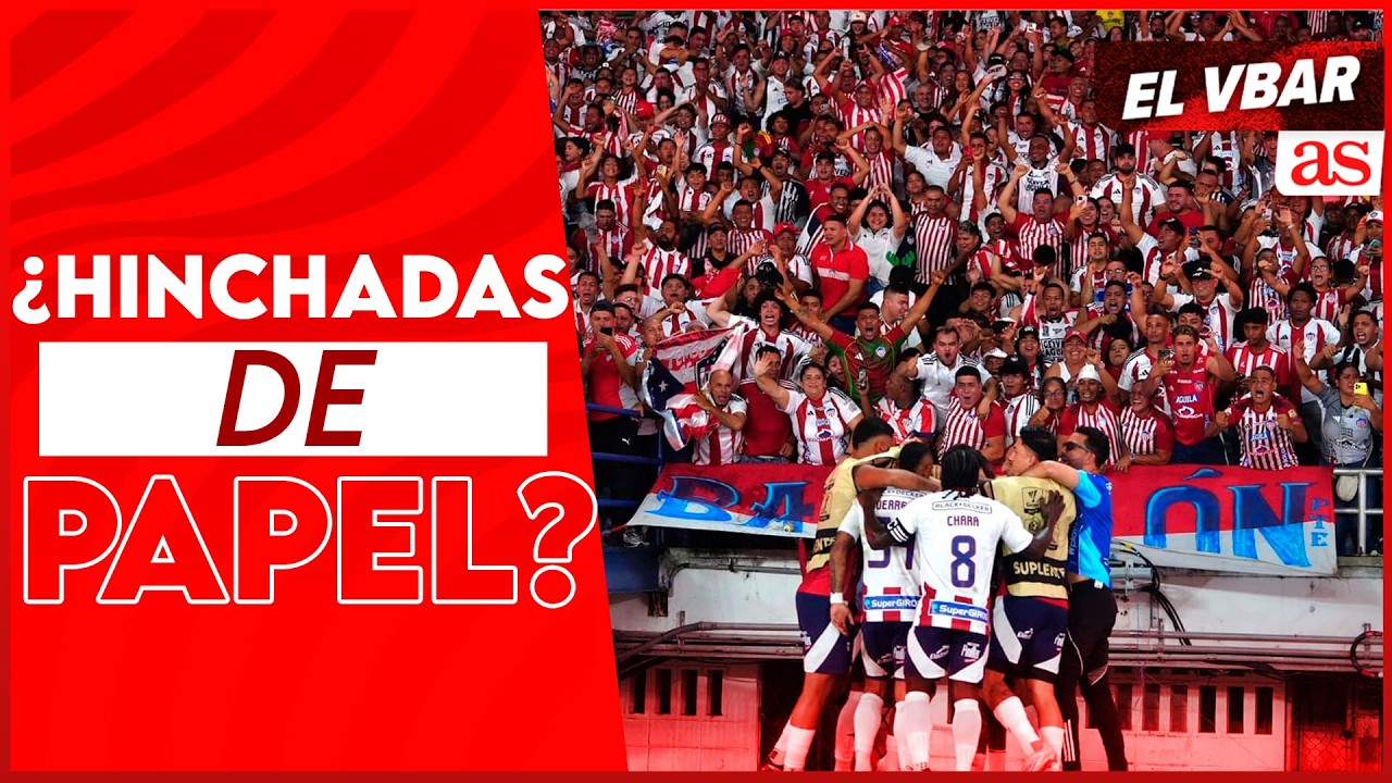 ¿Cuáles son las hinchadas que menos acompañan en el fútbol colombiano? | El Vbar