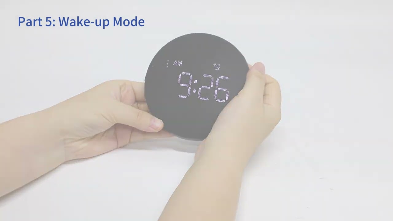 GX vibrating alarm clock