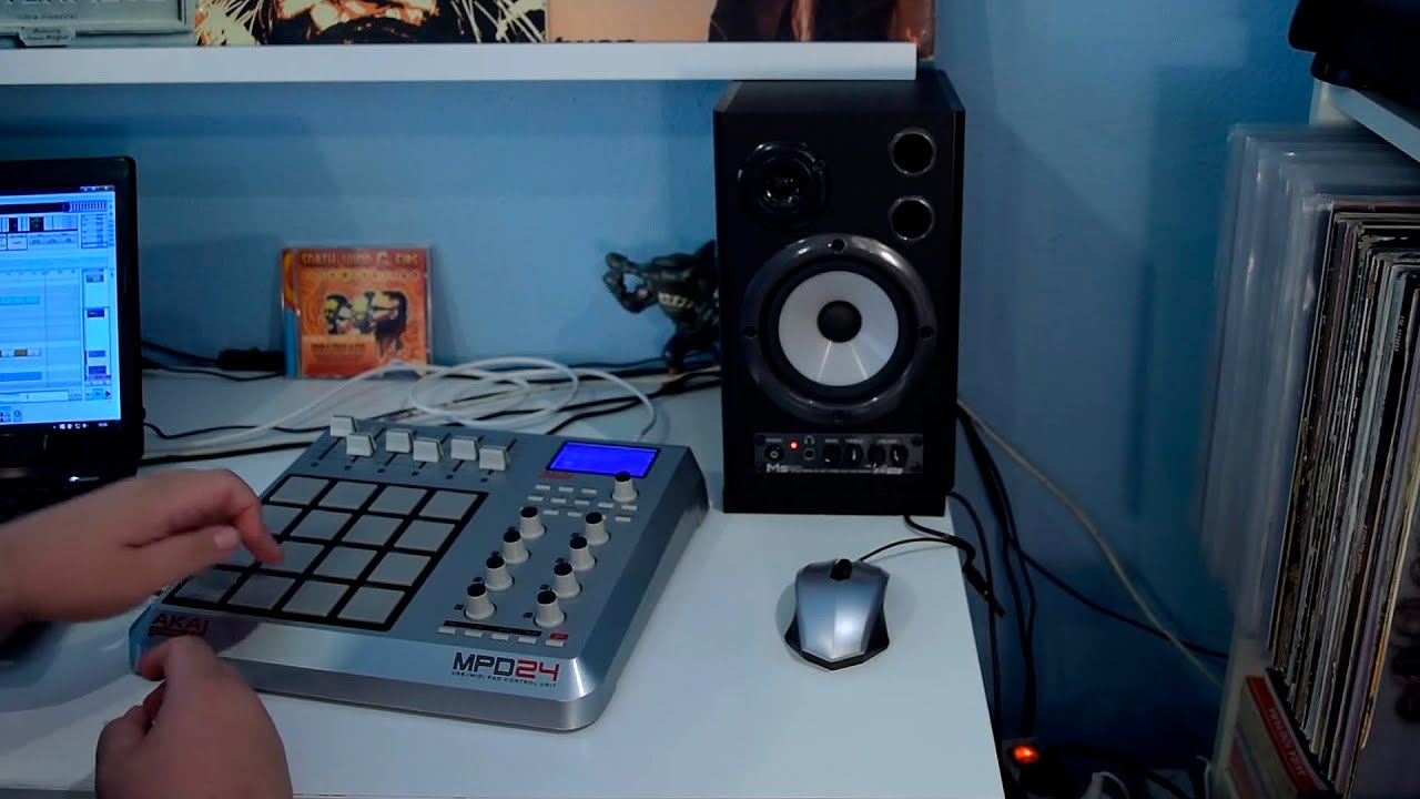 Making a beat with Akai MPD24 and Reason Ep39