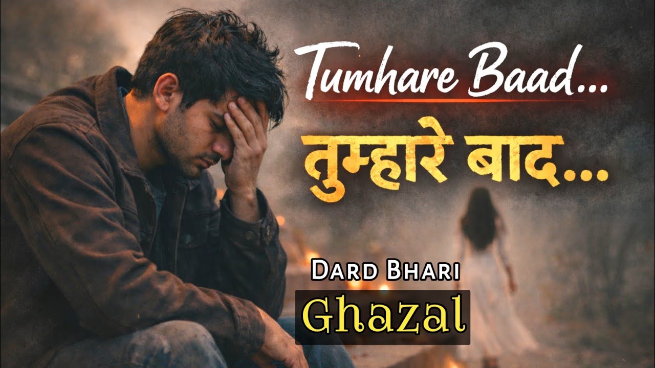 Tumhare baad Ghazal | Bollywood songs | Sad Sufi songs | Hindi songs | Tera jana koi sapna...