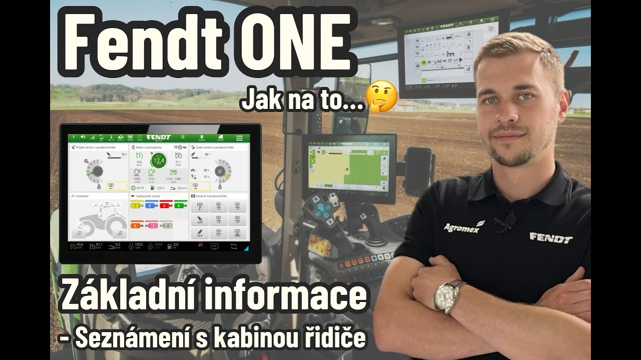 FendtONE | S Viktorem v kabině 👨‍🌾