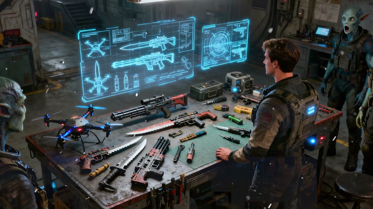 When Told to Improvise a Weapon, the Human Prepared Dozens Before Anyone Else Started   HFY Scifi