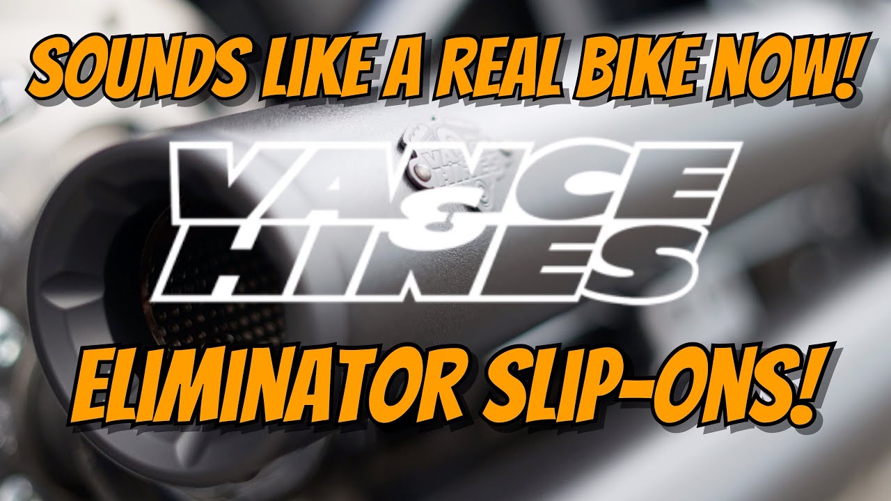 Slip On Exhaust For My Harley - Vance & Hines Eliminator