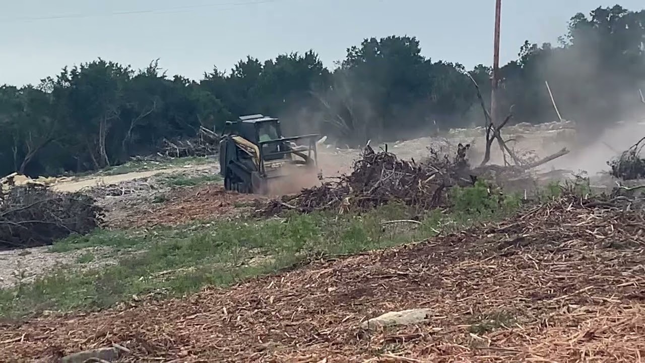 Forestry Mulching with the help from Sany SY60