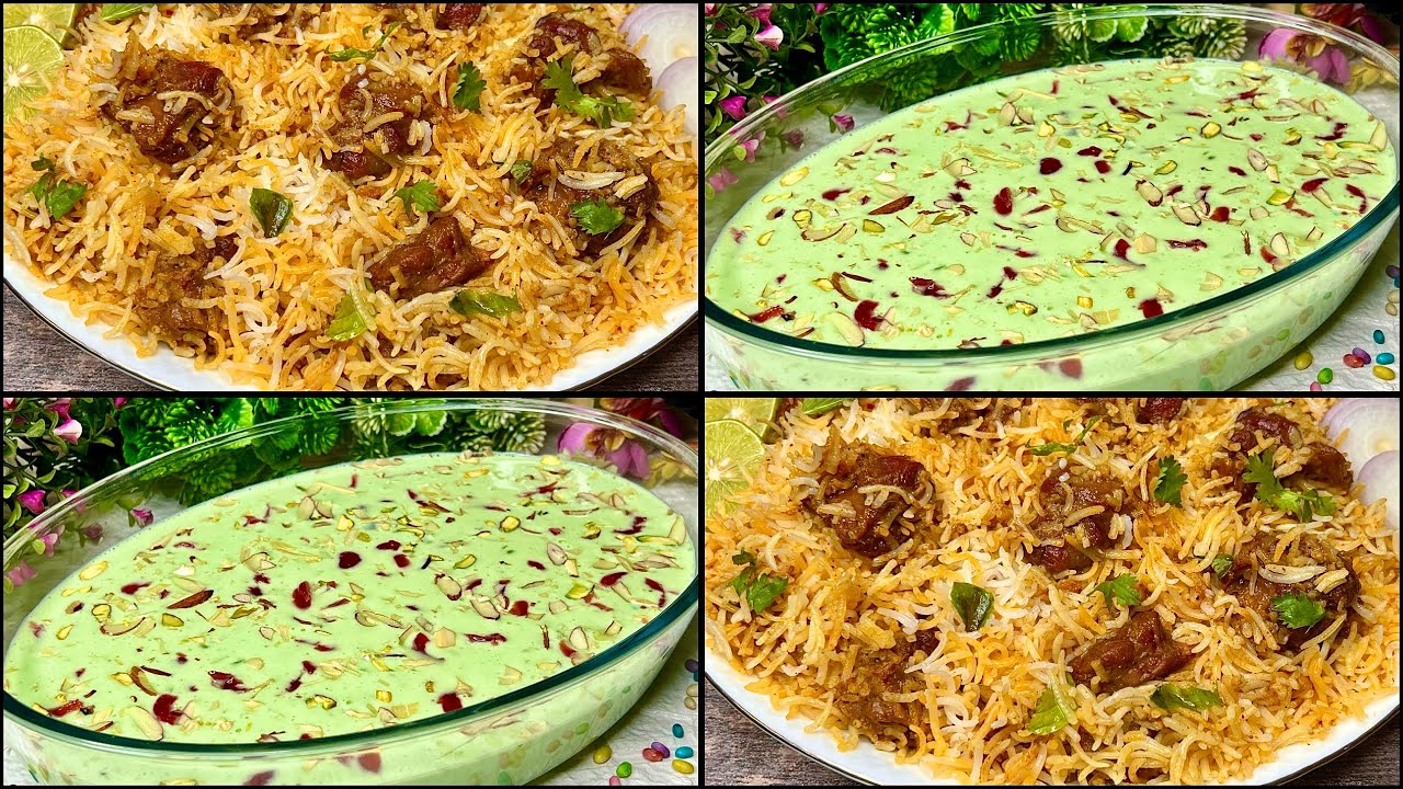 World Famous HYDERABADI MUTTON DUM BIRYANI With KADDU KI KHEER - WOW What A  COMBO Biryani & Kheer 🤑