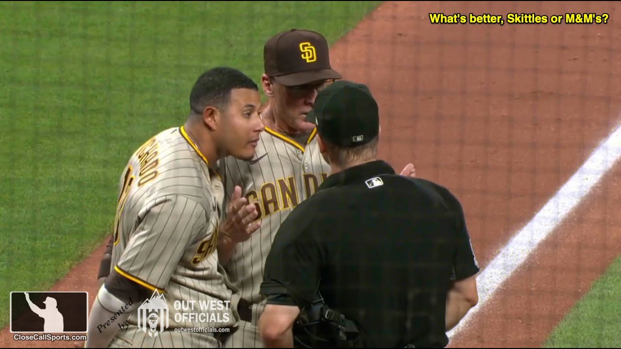 Ejections 051-52 - Manny Machado, Bob Melvin Run From Game vs St Louis After Strike Three Call