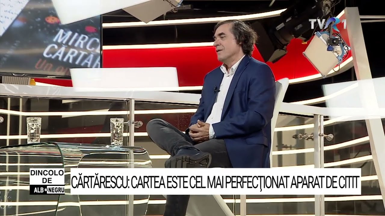 Dincolo de alb şi negru cu Mircea Cărtărescu (@TVR1)