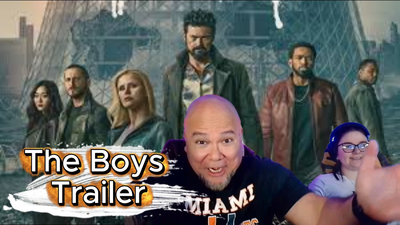 The Boys Final Season Trailer Reaction #theboys #homelander #theseven