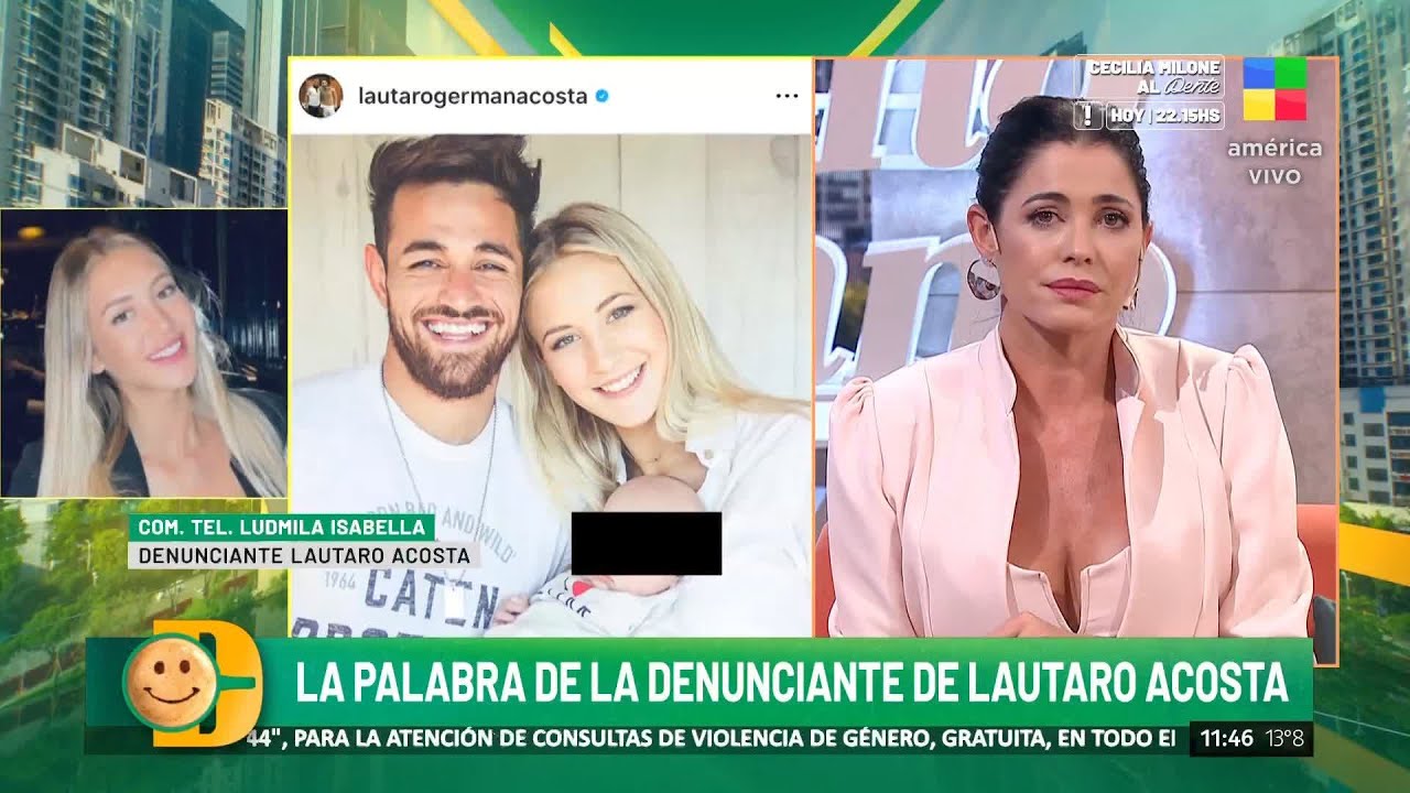 Lautaro Acosta denunciado por violencia de g&eacute;nero