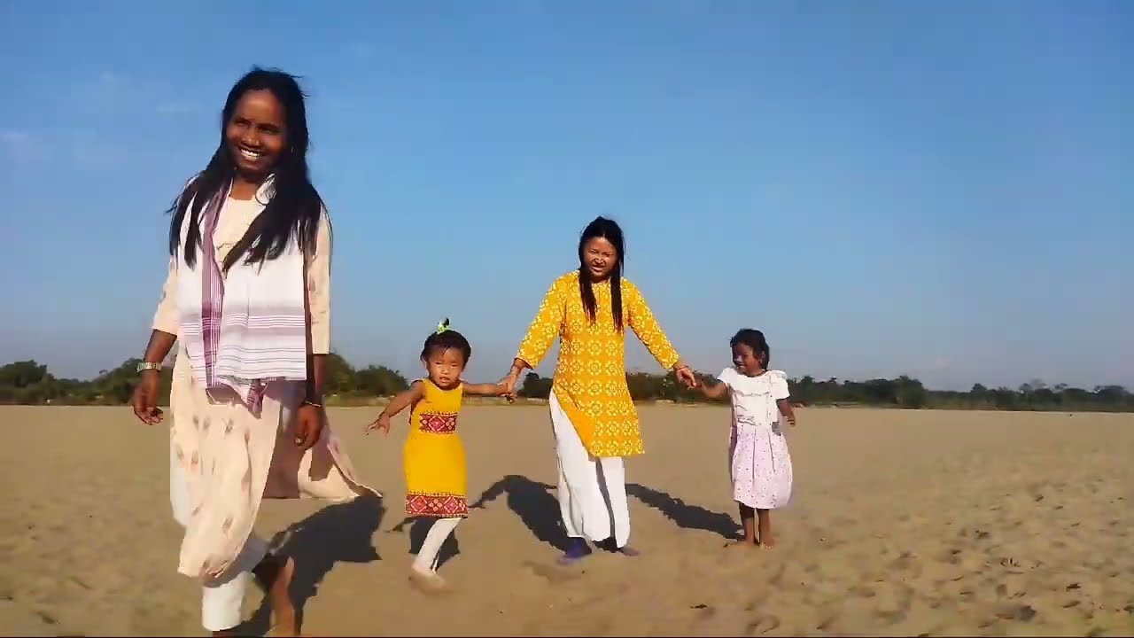New Year Party 2024🎉//Burhi Dihing River//#margherita #ranjitalimbuvlog