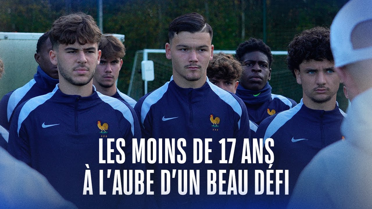 Une séance avec l'Équipe de France des moins de 17 ans !
