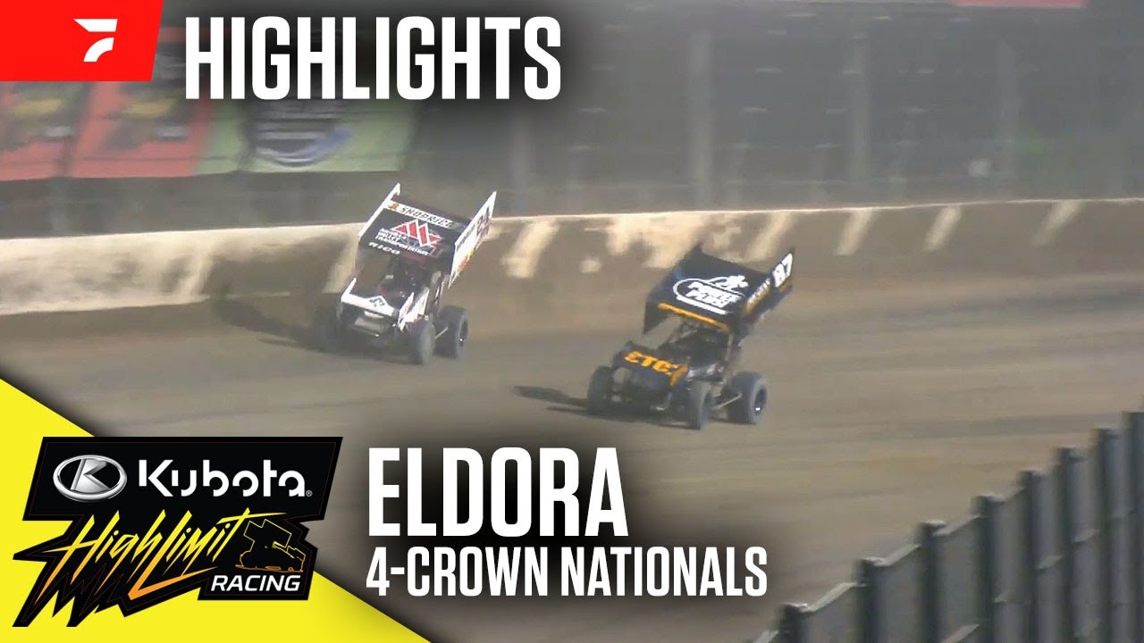 4-Crown Nationals | Kubota High Limit Racing at Eldora Speedway 9/20/25 | Highlights