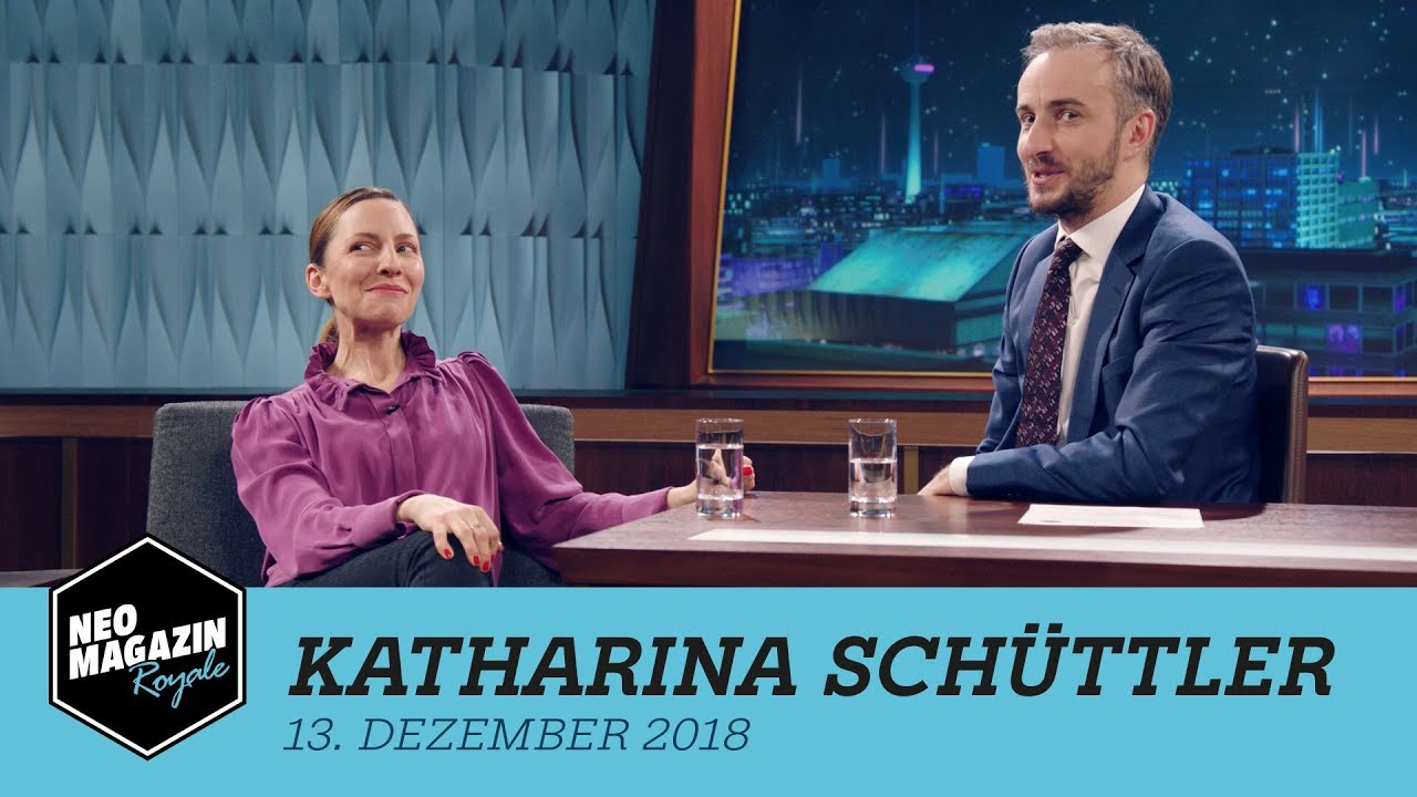 Katharina Schüttler zu Gast im Neo Magazin Royale mit Jan Böhmermann - ZDFneo